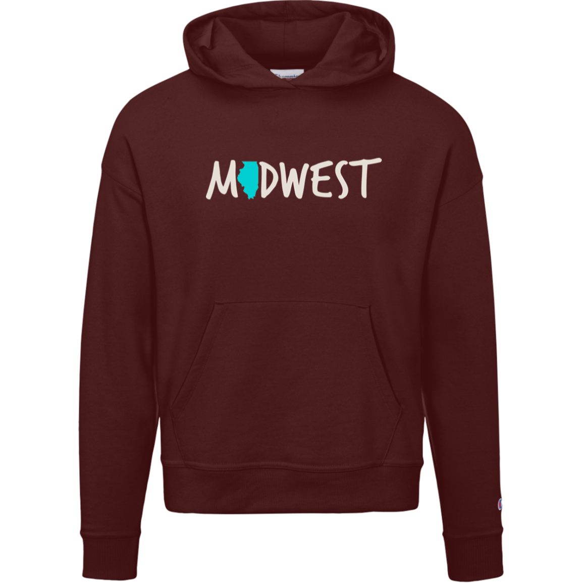 Illinois Midwest Women's Premium Beachcomber Hoodie