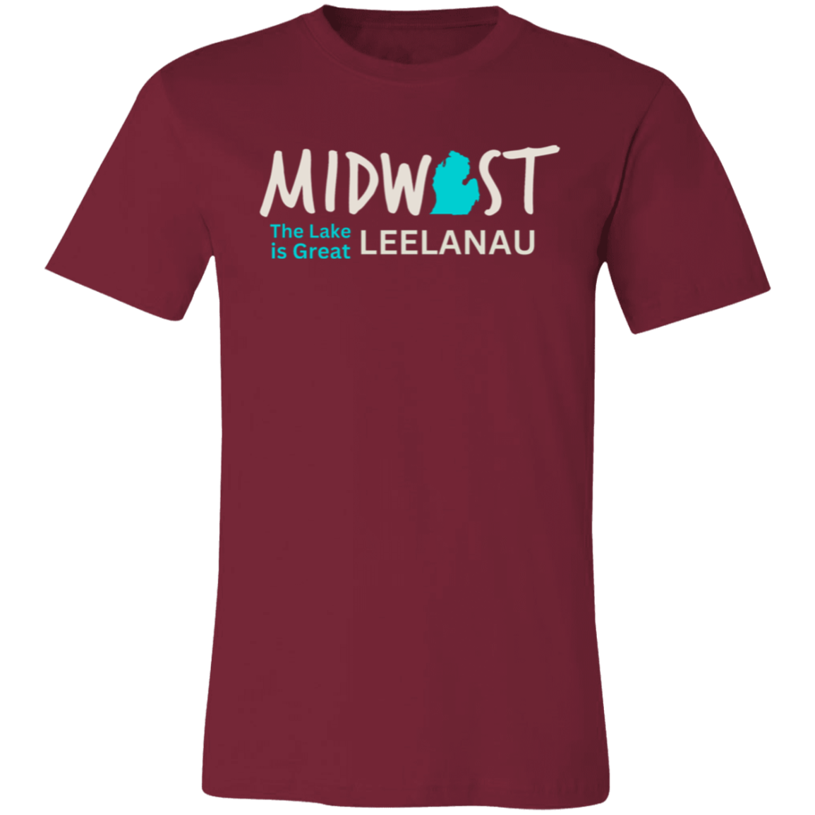 Midwest The Lake is Great Leelanau Unisex Jersey Tee