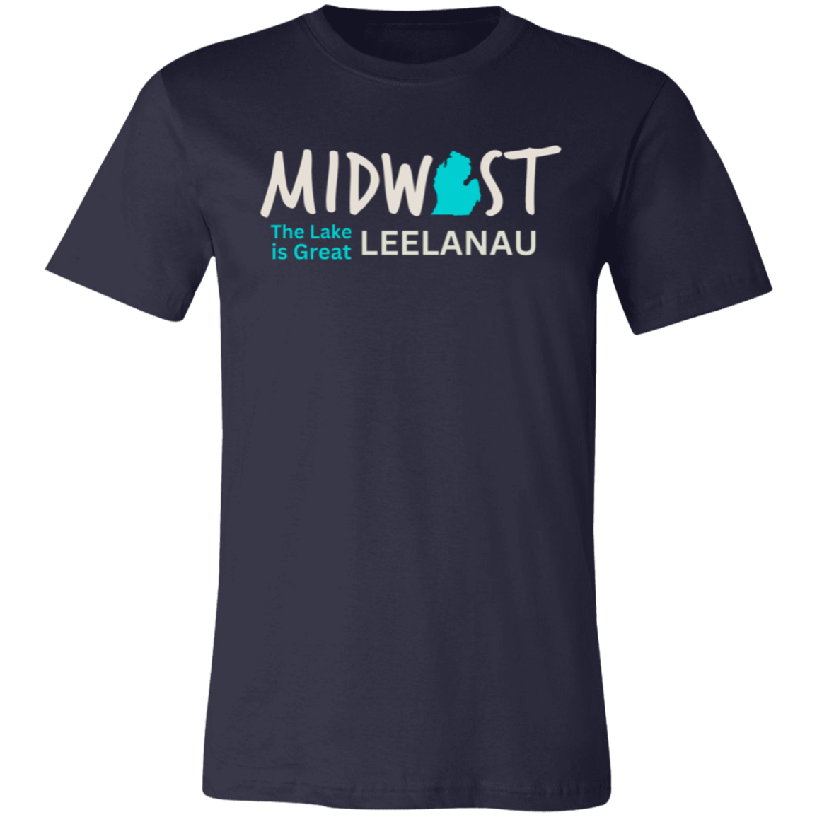 Midwest The Lake is Great Leelanau Unisex Jersey Tee