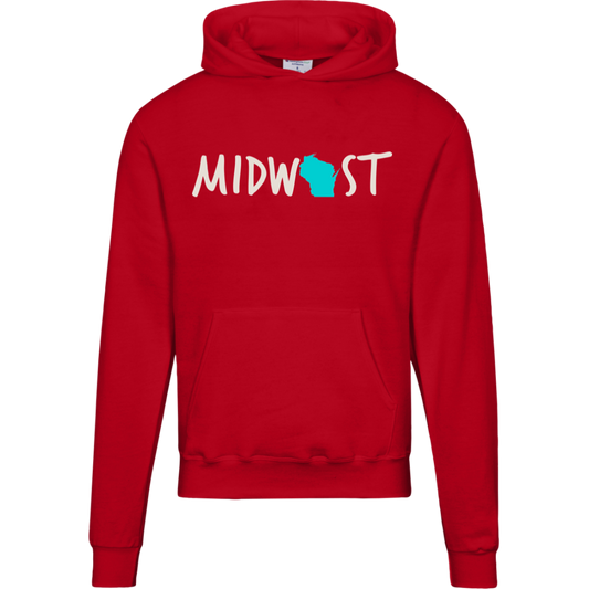 Wisconsin Midwest Men's Premium Beachcomber Hoodie