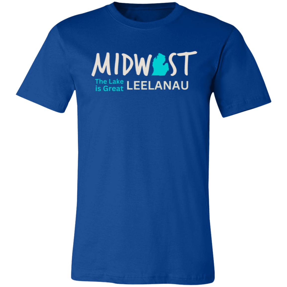 Midwest The Lake is Great Leelanau Unisex Jersey Tee