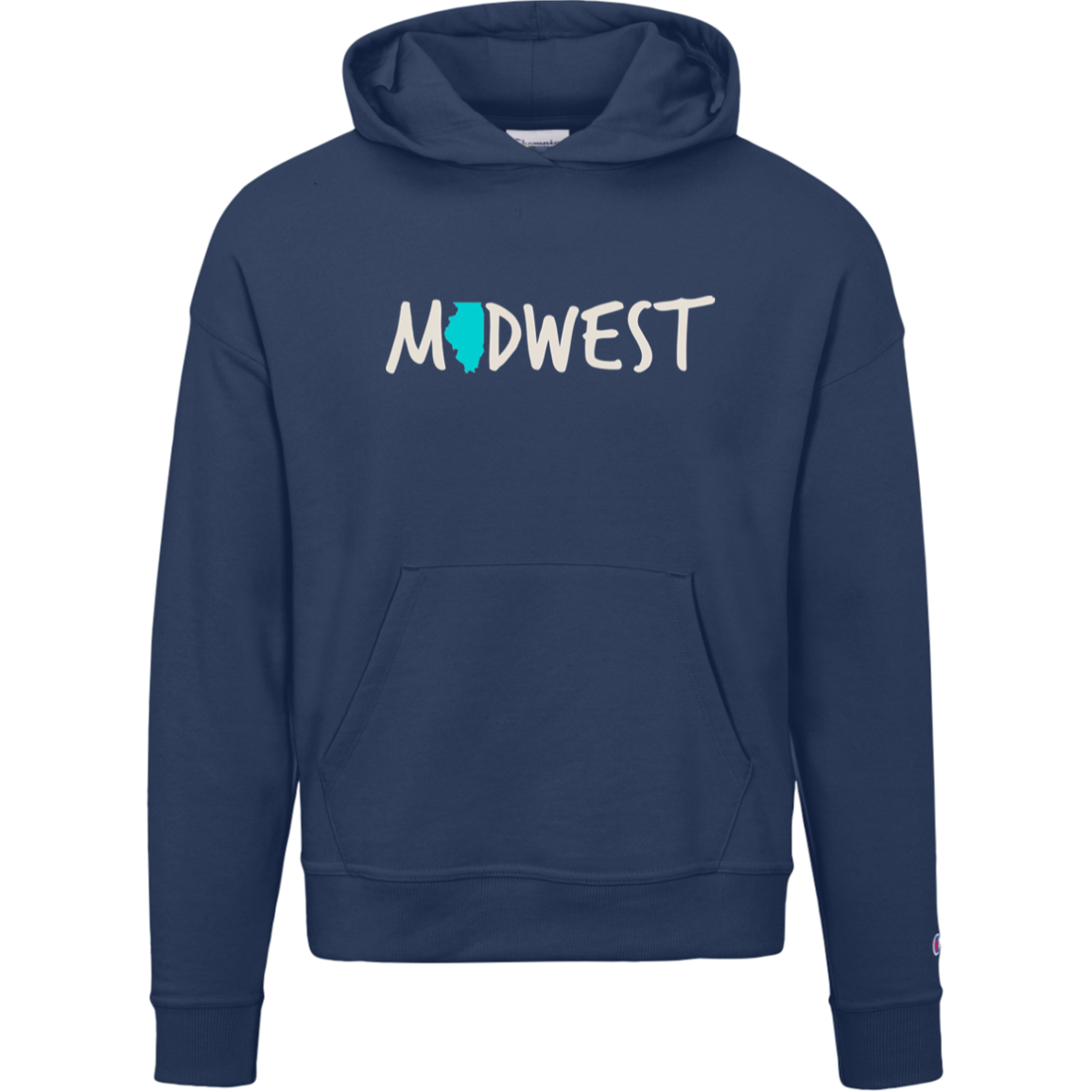 Illinois Midwest Women's Premium Beachcomber Hoodie