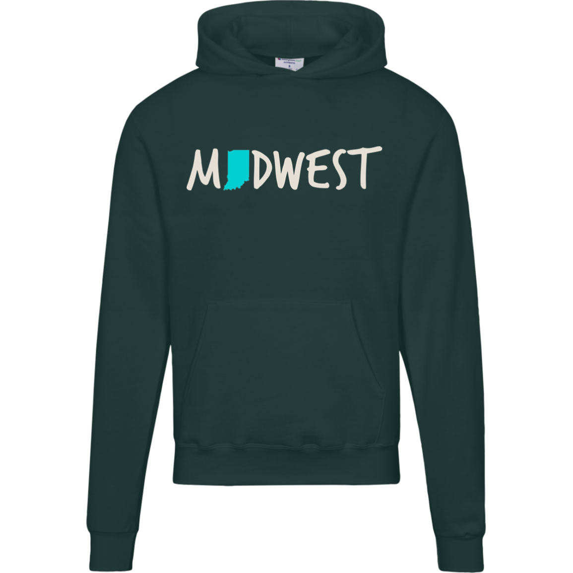 Indiana Midwest Men's Premium BeachcomberHoodie