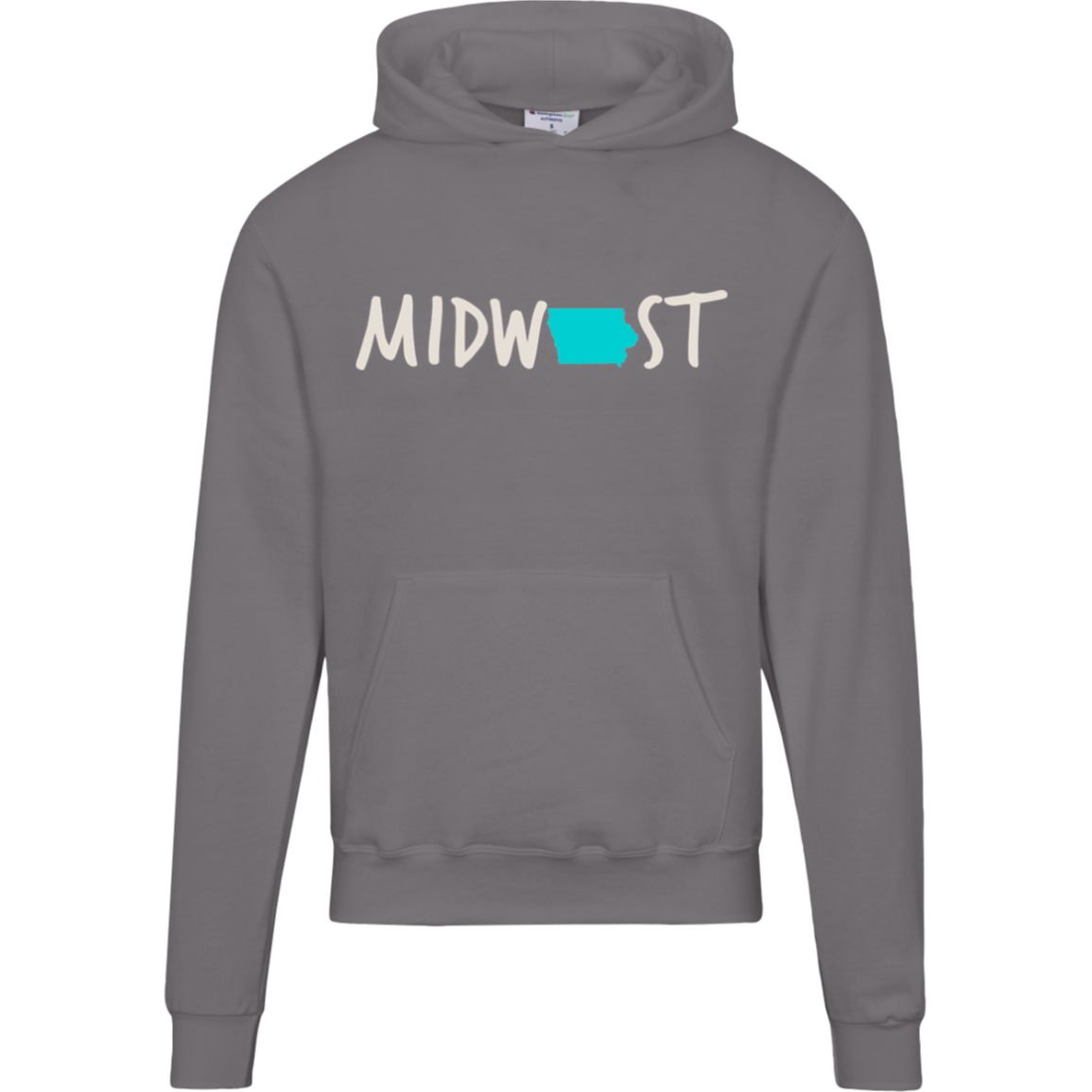 Iowa Midwest Men's Premium BeachcomberHoodie