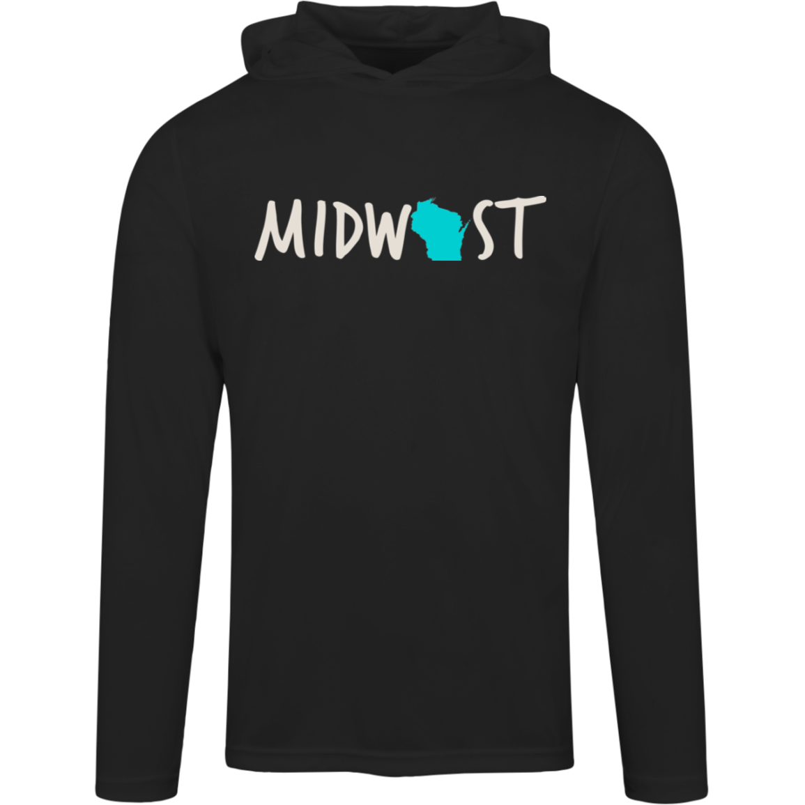 Wisconsin Midwest Super-Lite Men's Performance Hoodie