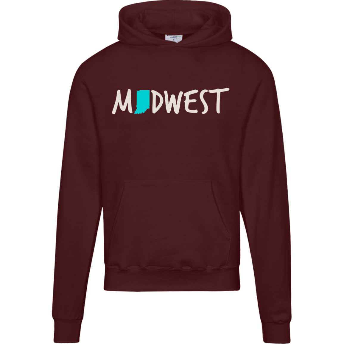 Indiana Midwest Men's Premium BeachcomberHoodie