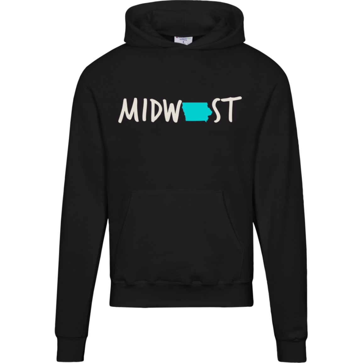 Iowa Midwest Men's Premium BeachcomberHoodie
