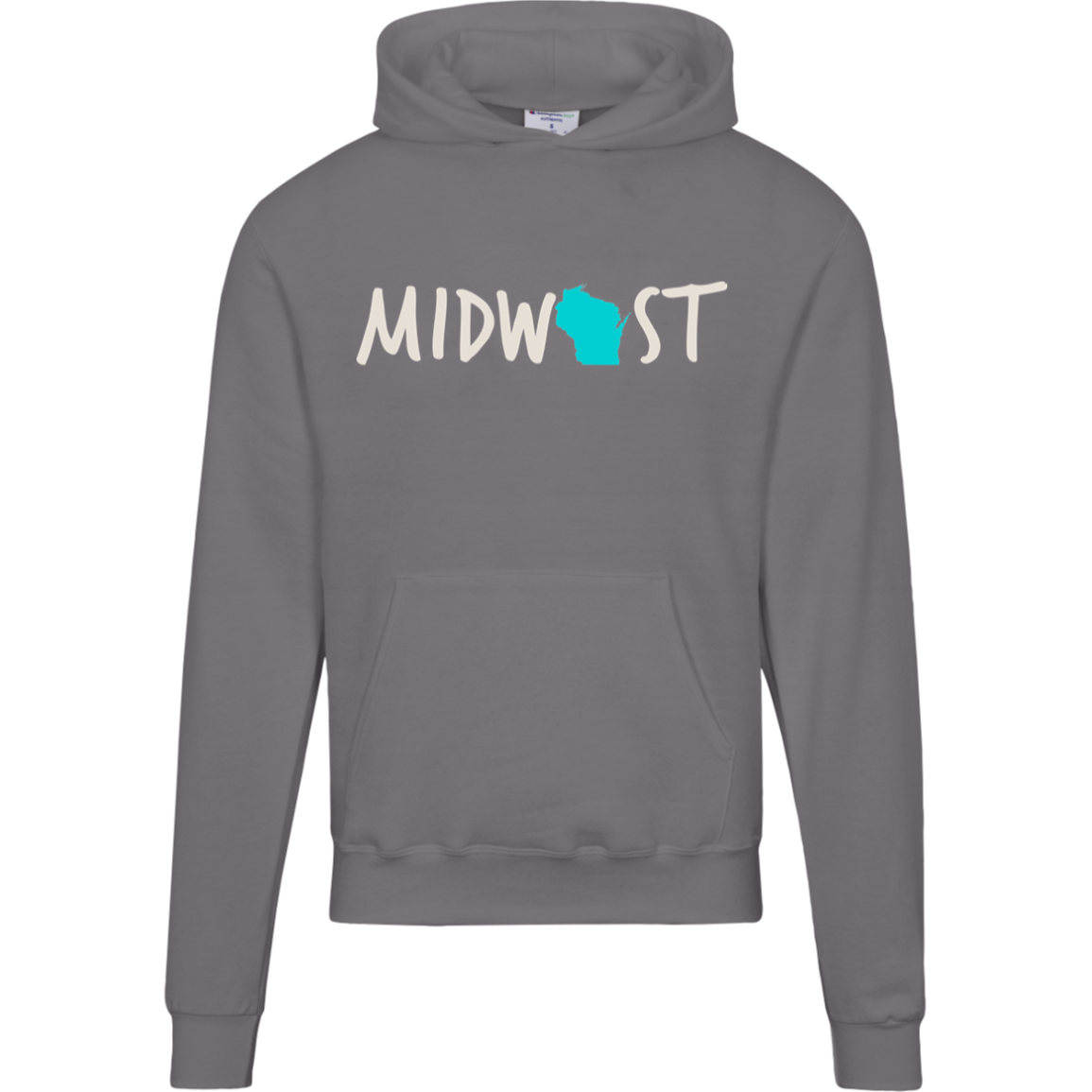 Wisconsin Midwest Men's Premium Beachcomber Hoodie