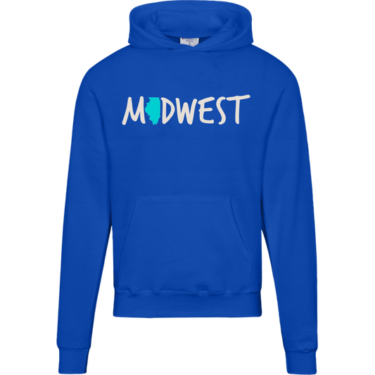 Illinois Midwest Men's Premium BeachcomberHoodie