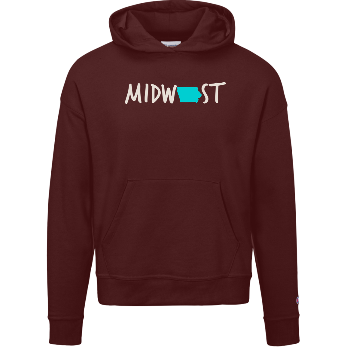 Iowa Midwest Women's Premium Beachcomber Hoodie