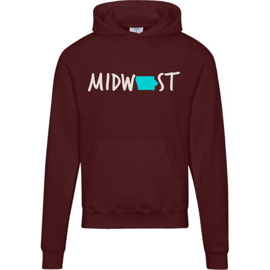 Iowa Midwest Men's Premium BeachcomberHoodie