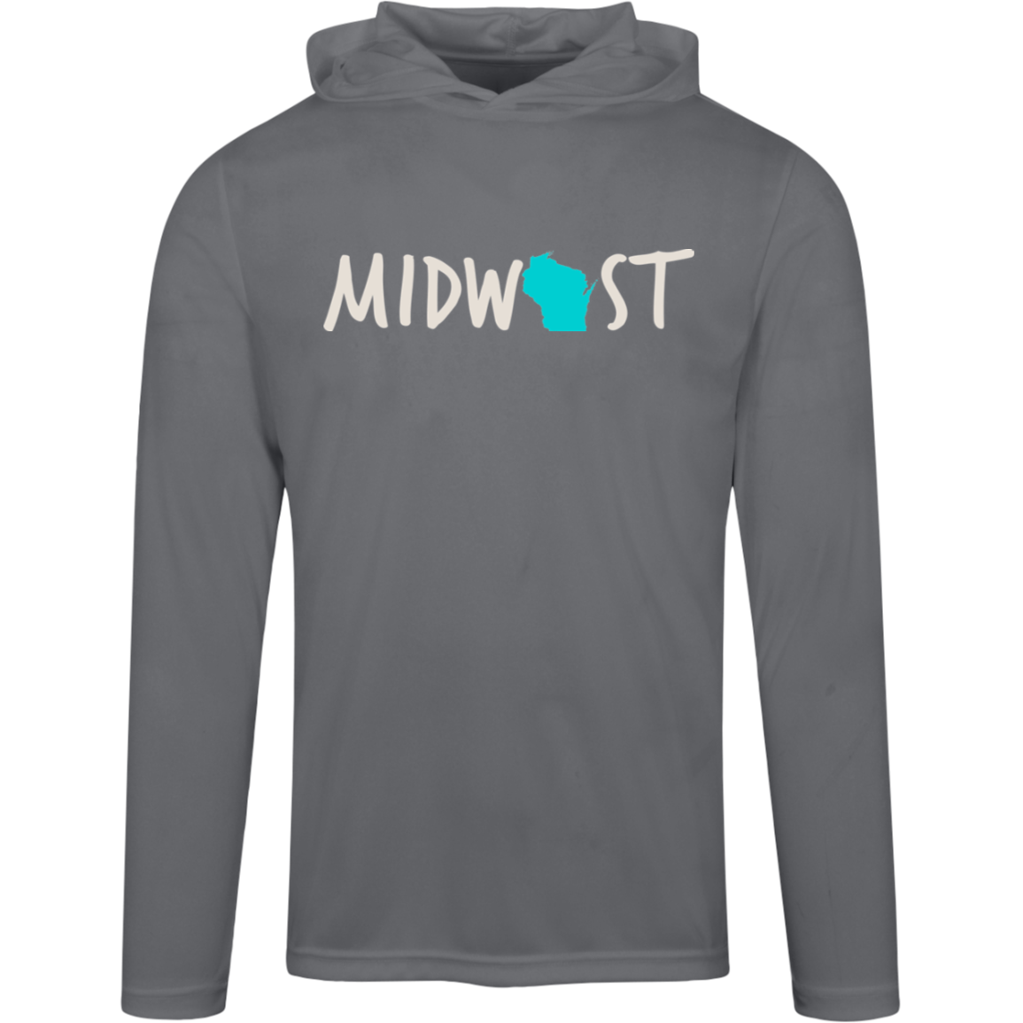 Wisconsin Midwest Super-Lite Men's Performance Hoodie