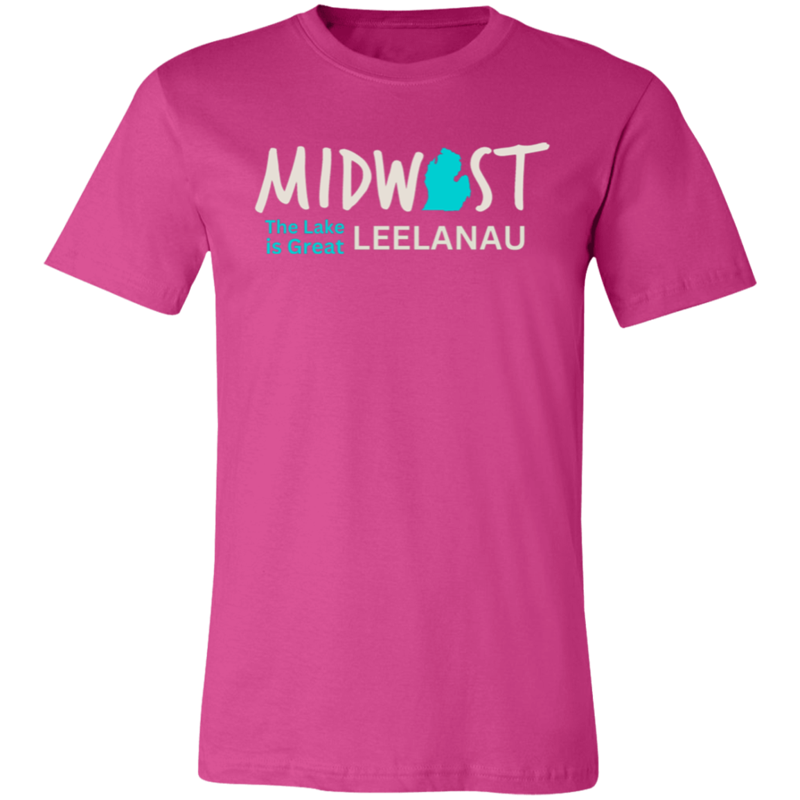Midwest The Lake is Great Leelanau Unisex Jersey Tee