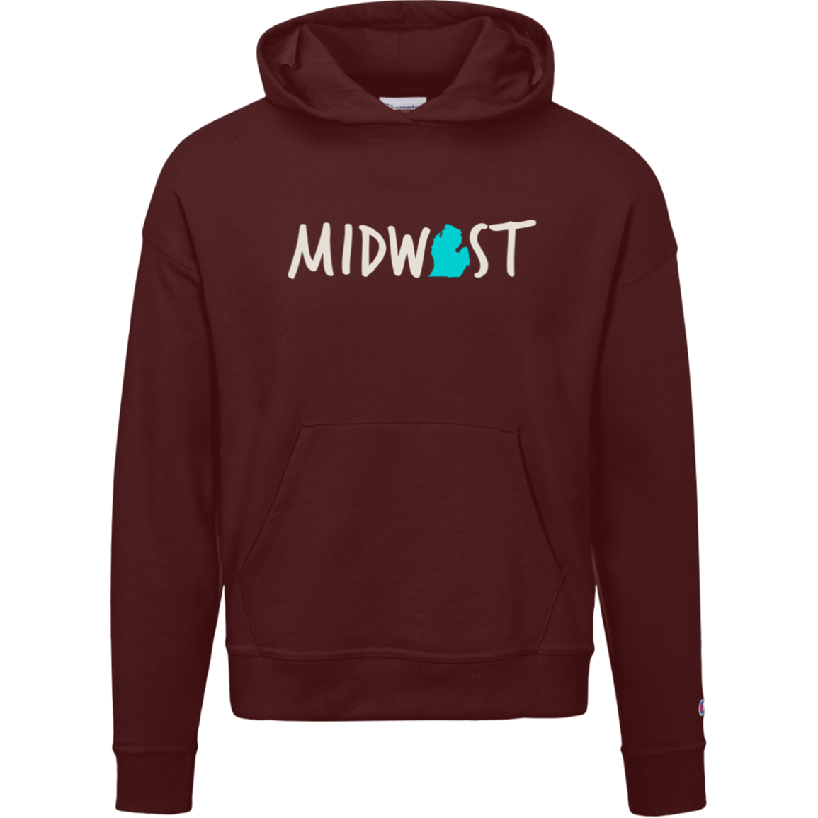 Michigan Midwest Women's Premium Beachcomber Hoodie