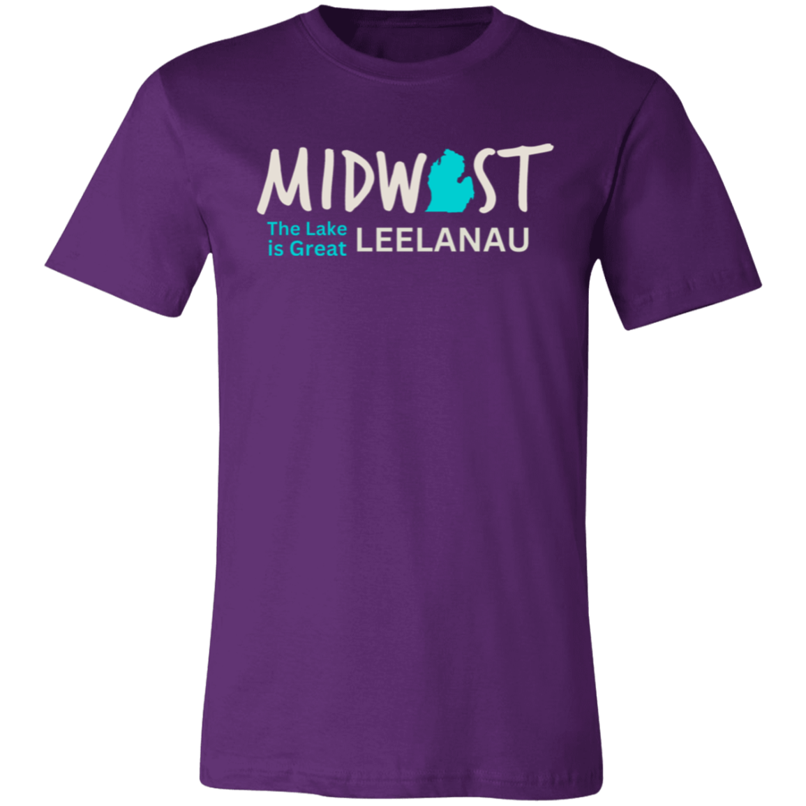 Midwest The Lake is Great Leelanau Unisex Jersey Tee