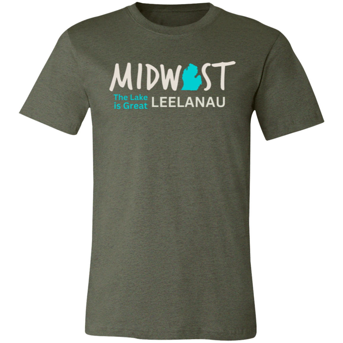 Midwest The Lake is Great Leelanau Unisex Jersey Tee