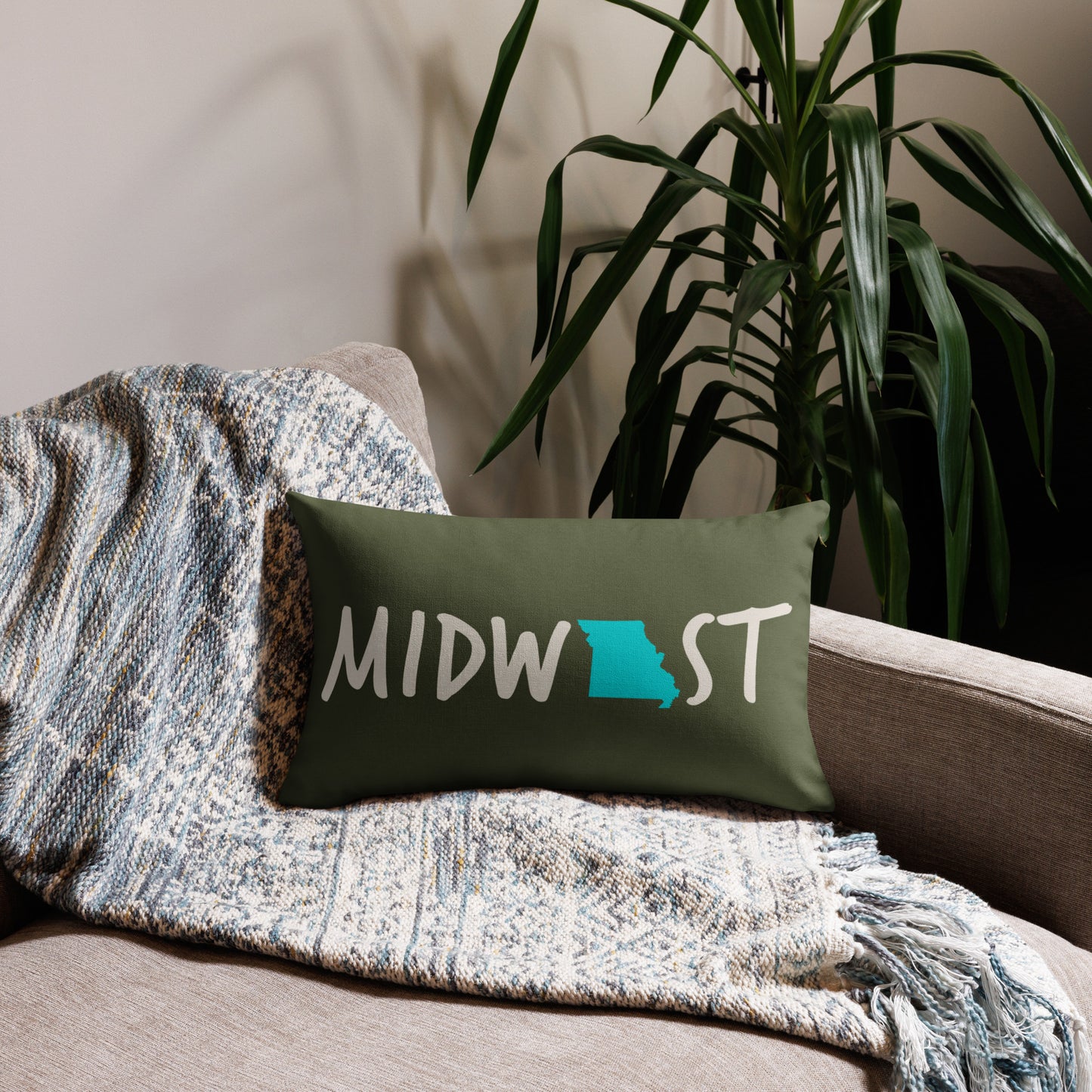 Missouri Midwest 'Love It' Premium Pillow