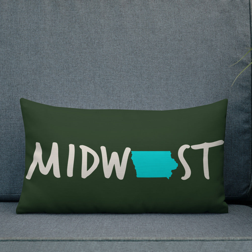 Iowa Midwest 'Love It' Premium Pillow