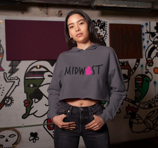 Michigan Midwest™ Crop Hoodie