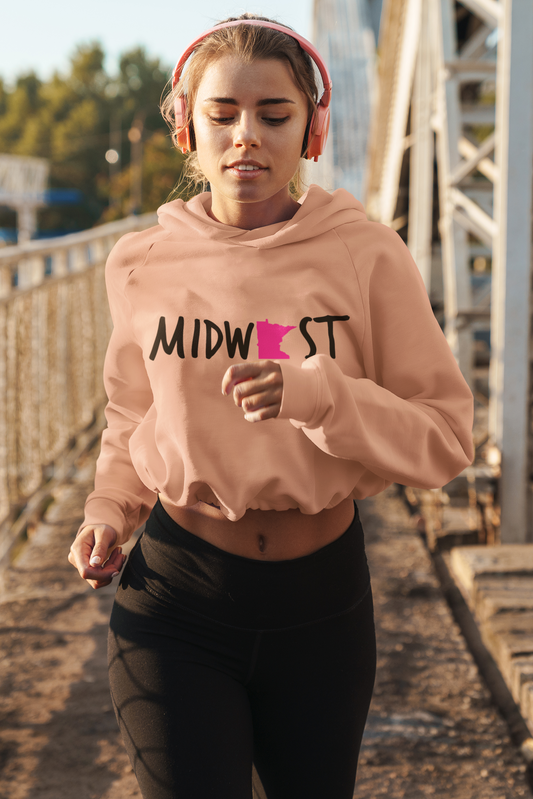 Minnesota Midwest™ Crop Hoodie