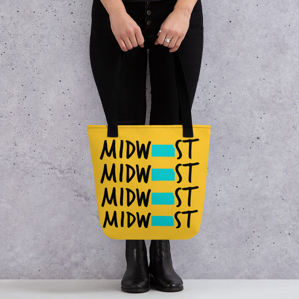 Midwest State of Mind™ Kansas Carry Everything Tote bag