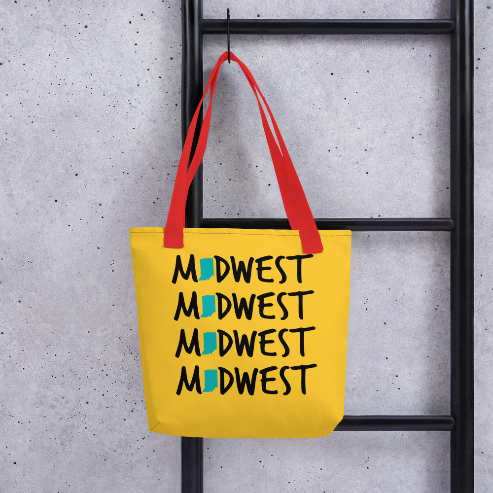 Midwest State of Mind™ Indiana Carry Everything Tote bag