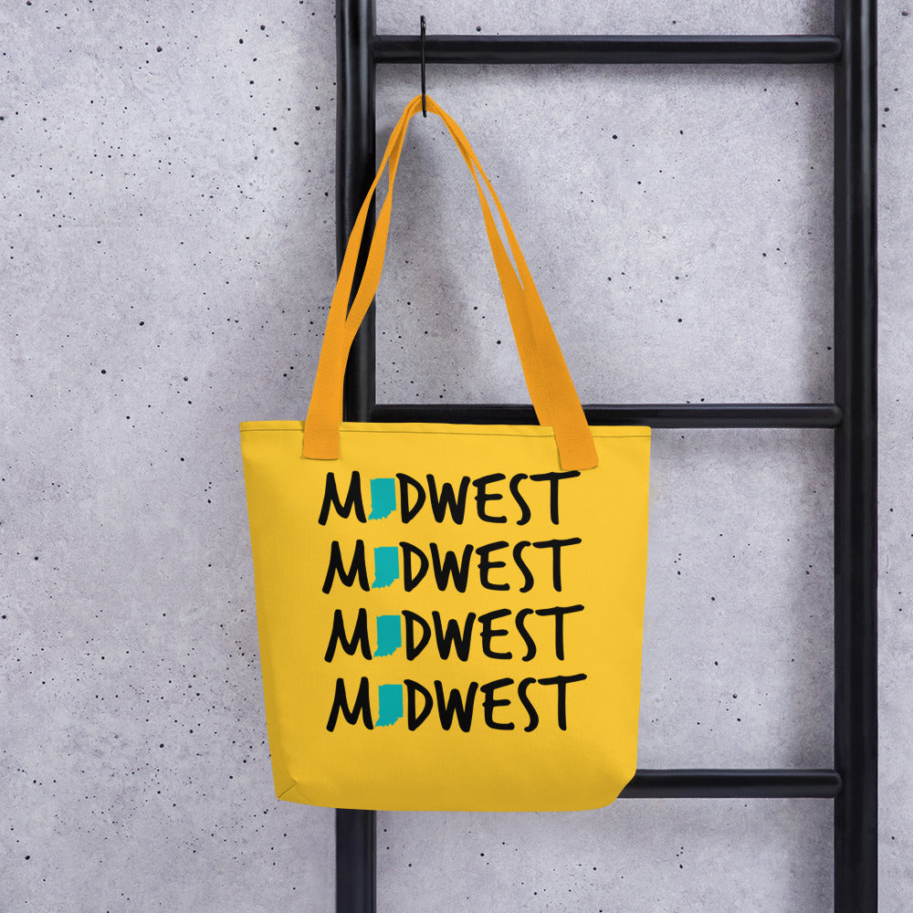 Midwest State of Mind™ Indiana Carry Everything Tote bag