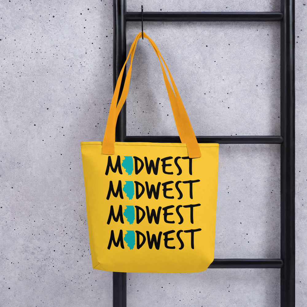 Midwest State of Mind™ Illinois Carry Everything Tote bag