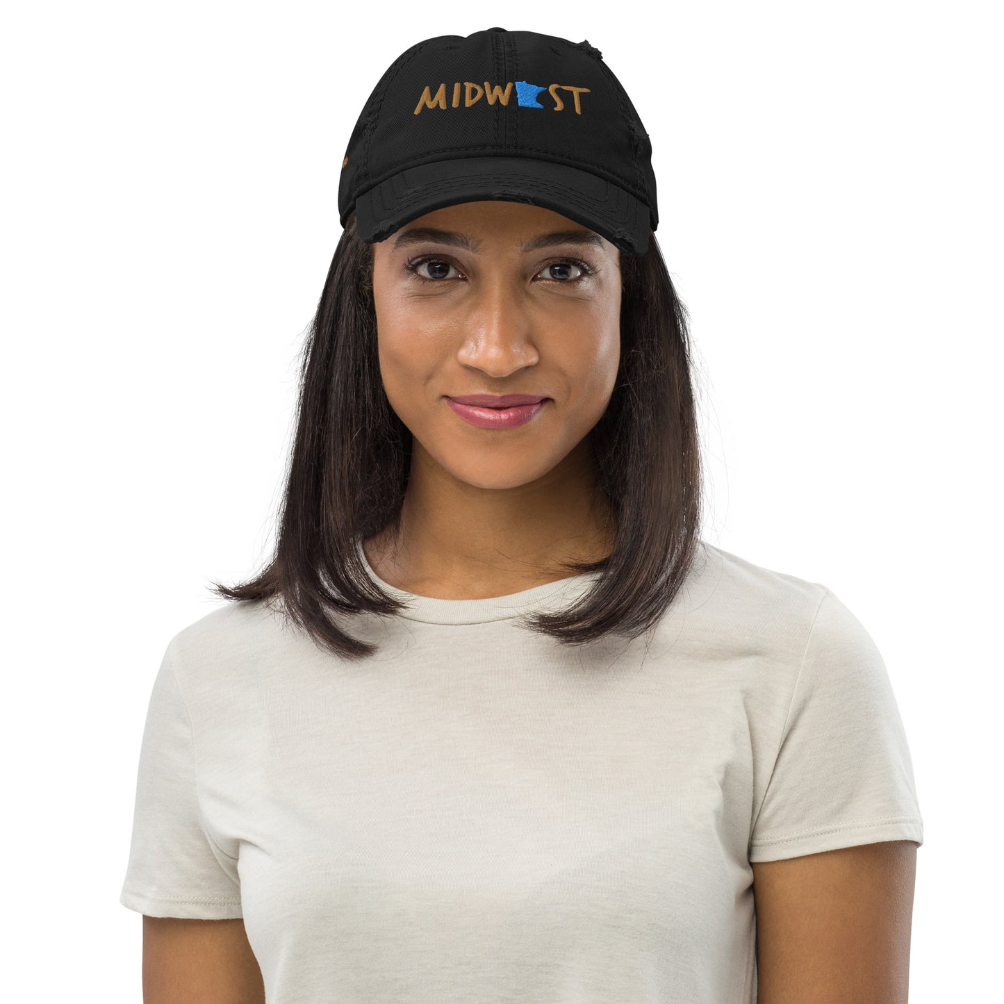 Minnesota Midwest™ Lookin Sharp Distressed Dad Hat