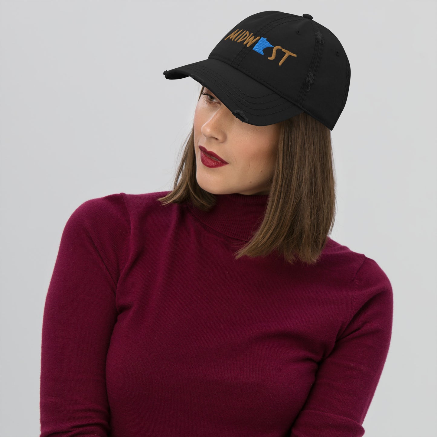 Minnesota Midwest™ Lookin Sharp Distressed Dad Hat