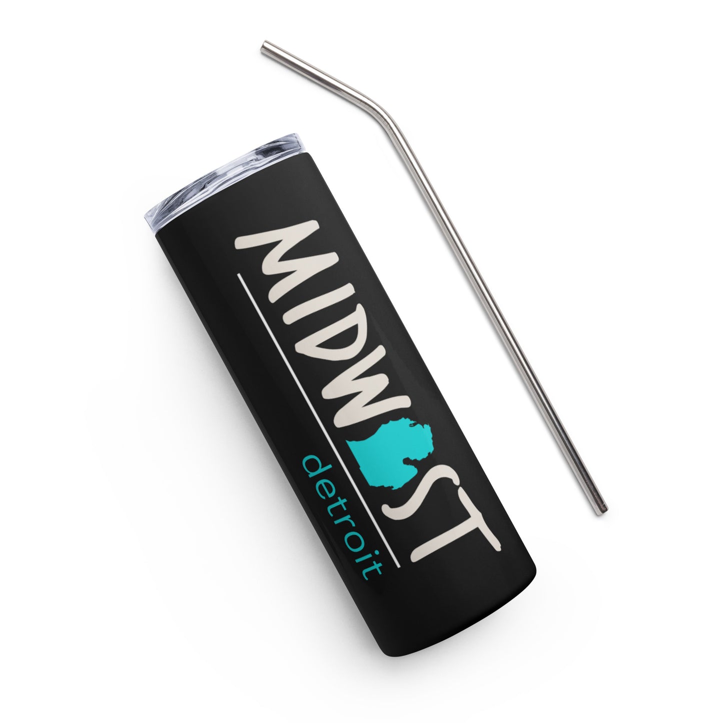 Midwest Detroit Michigan Love This! Stainless steel tumbler