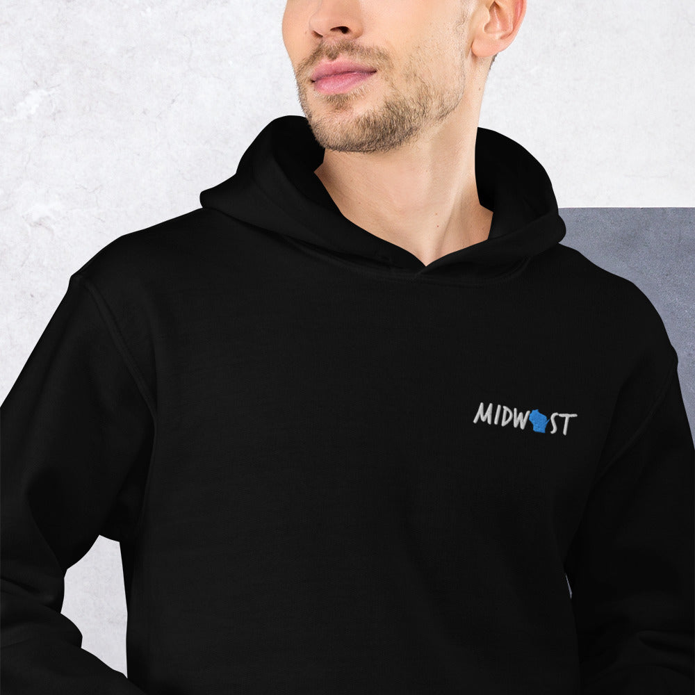 Midwest State of Mind Wisconsin™ Unisex Hoodie