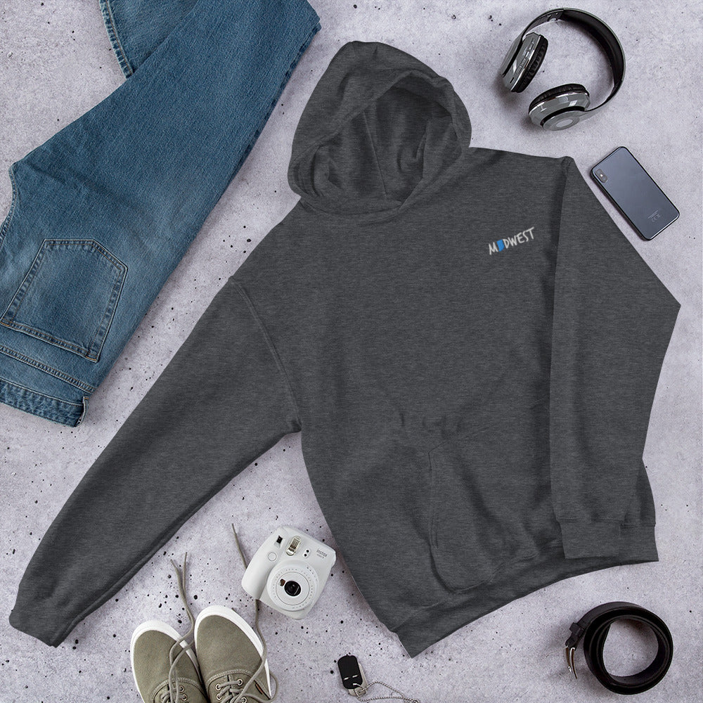 Midwest State of Mind Indiana™ Unisex Hoodie