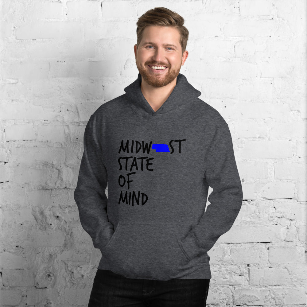 Midwest State of Mind Nebraska Traditions Unisex Hoodie