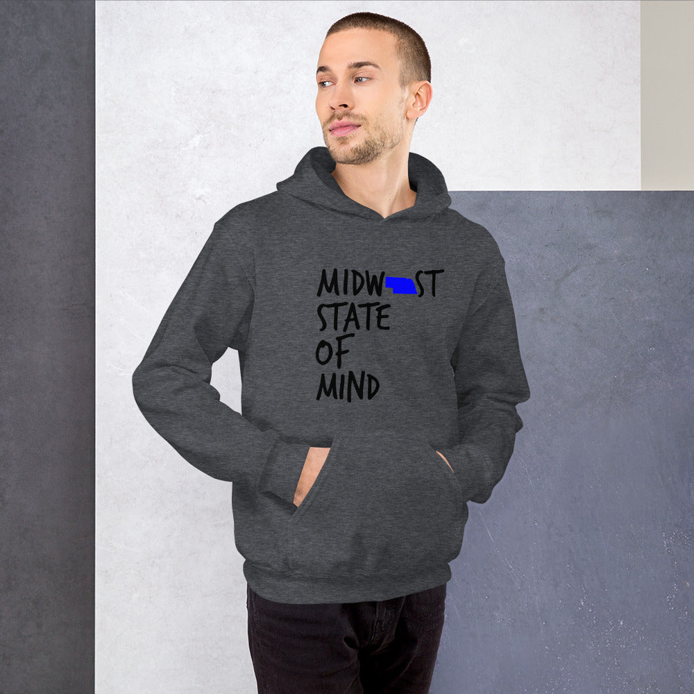 Midwest State of Mind Nebraska Traditions Unisex Hoodie