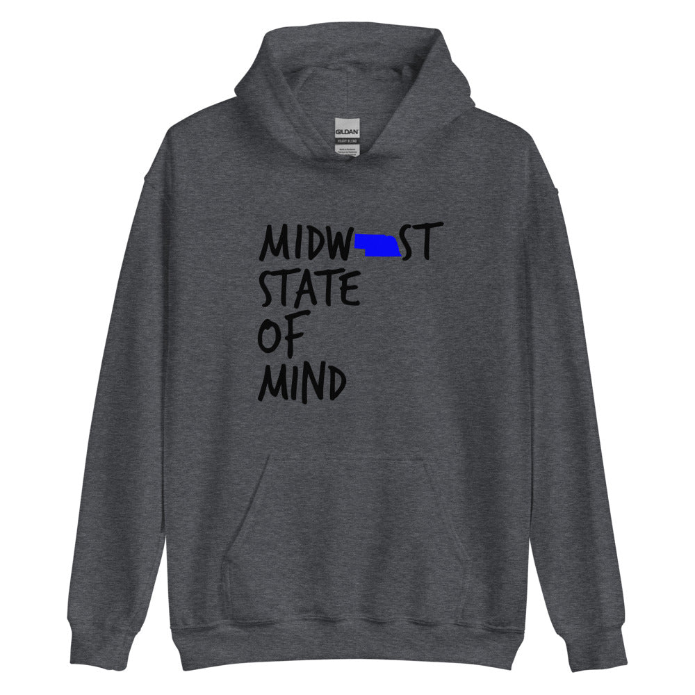 Midwest State of Mind Nebraska Traditions Unisex Hoodie