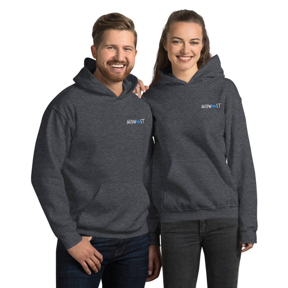 Midwest State of Mind™ Nebraska Unisex Hoodie