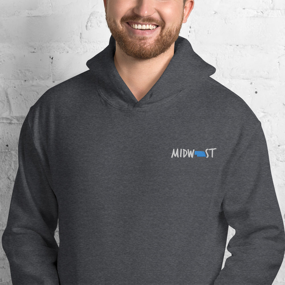 Midwest State of Mind™ Nebraska Unisex Hoodie