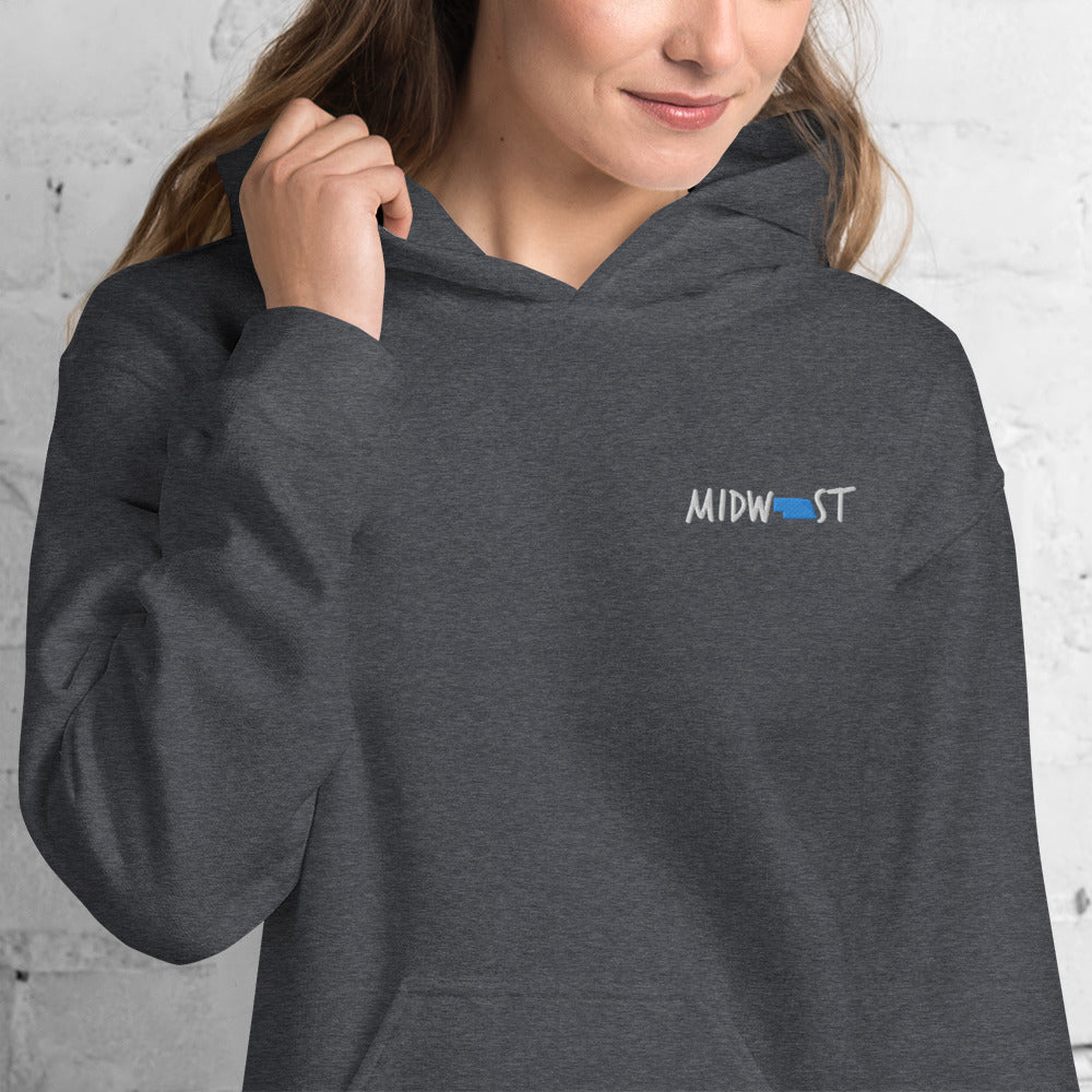 Midwest State of Mind™ Nebraska Unisex Hoodie