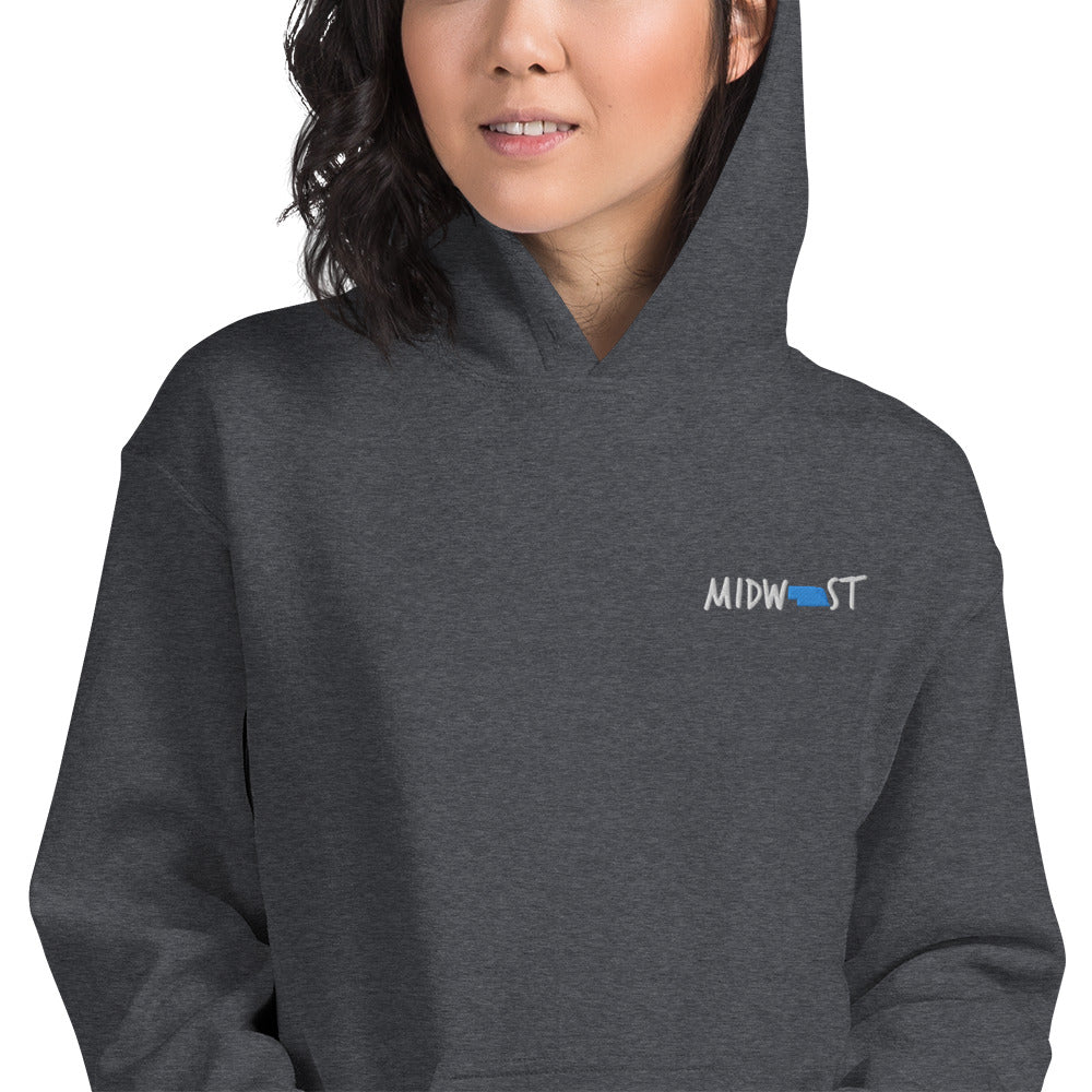 Midwest State of Mind™ Nebraska Unisex Hoodie