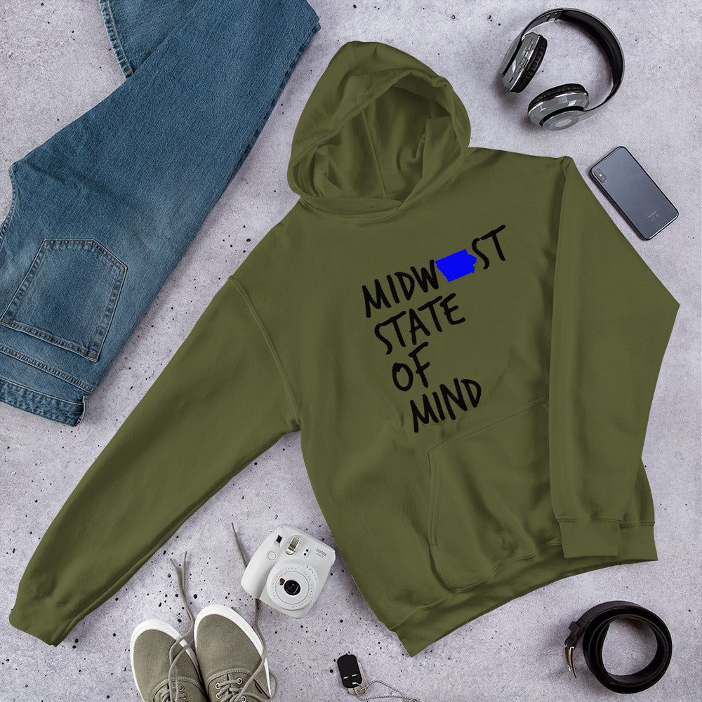 Midwest State of Mind™ Iowa Traditions Unisex Hoodie