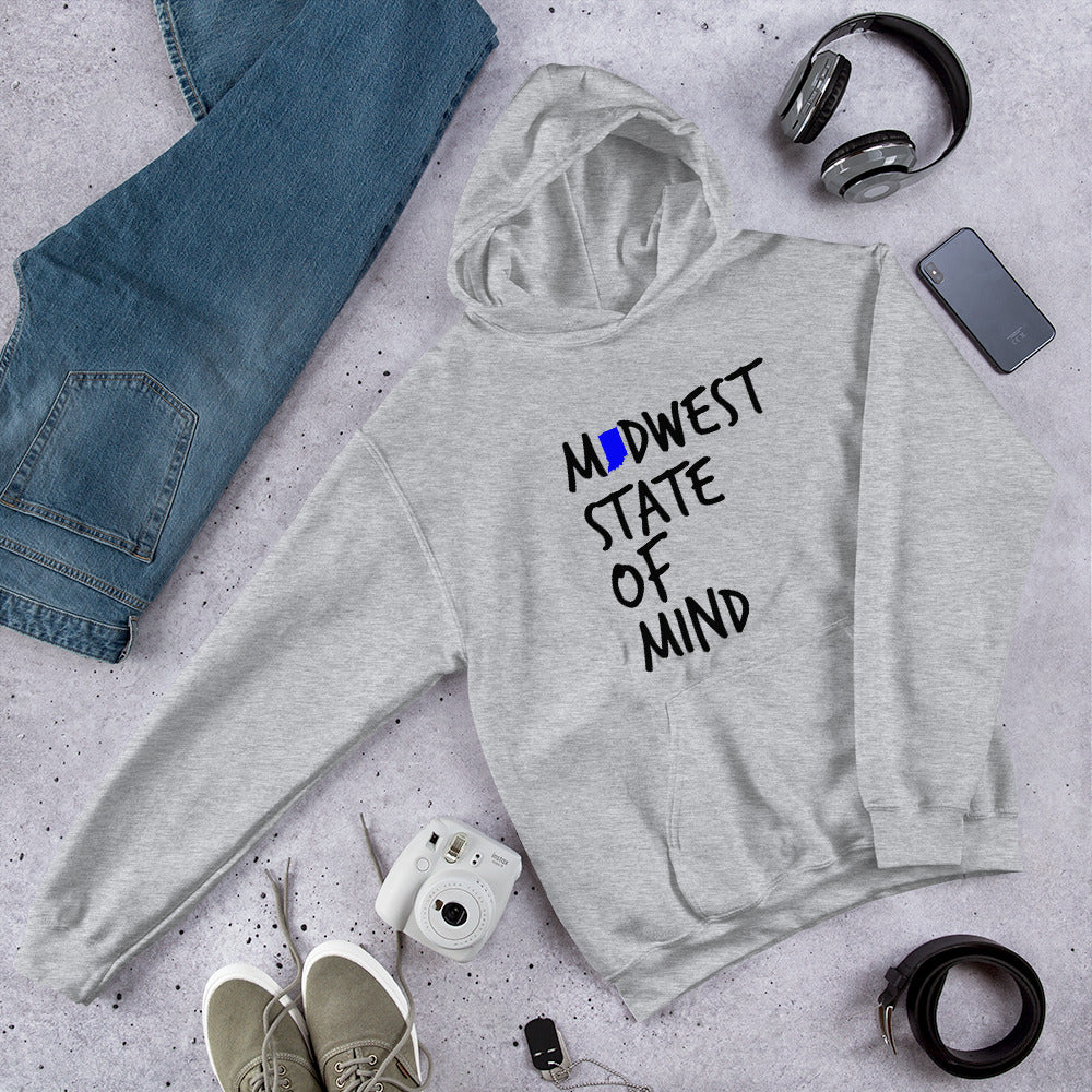 Midwest State of Mind™ Indiana Traditions Unisex Hoodie