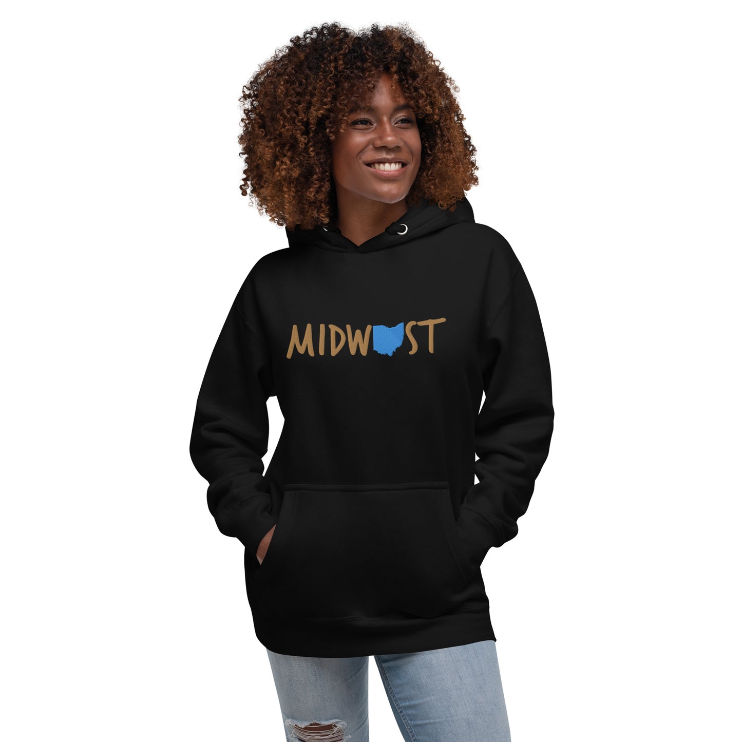 Ohio Midwest 'Love This' Embroidered Unisex Hoodie