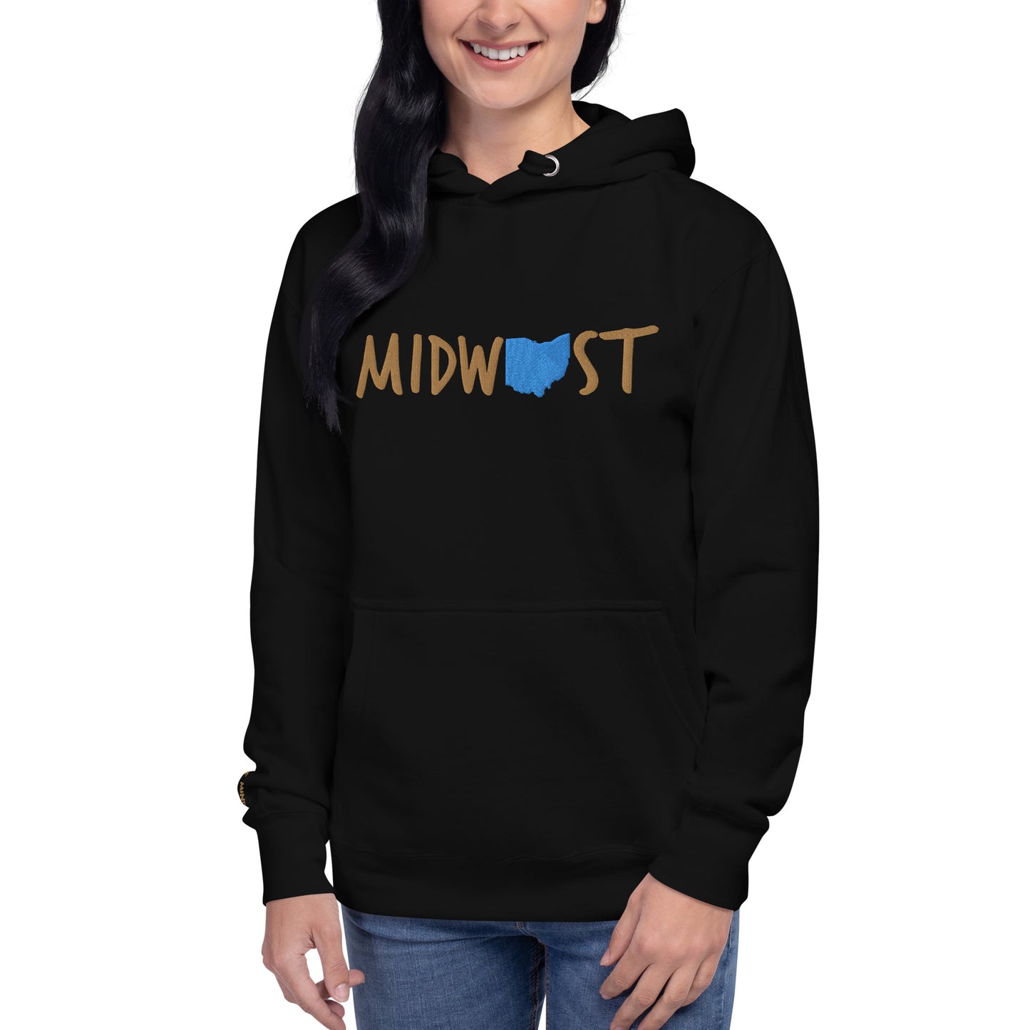 Ohio Midwest 'Love This' Embroidered Unisex Hoodie