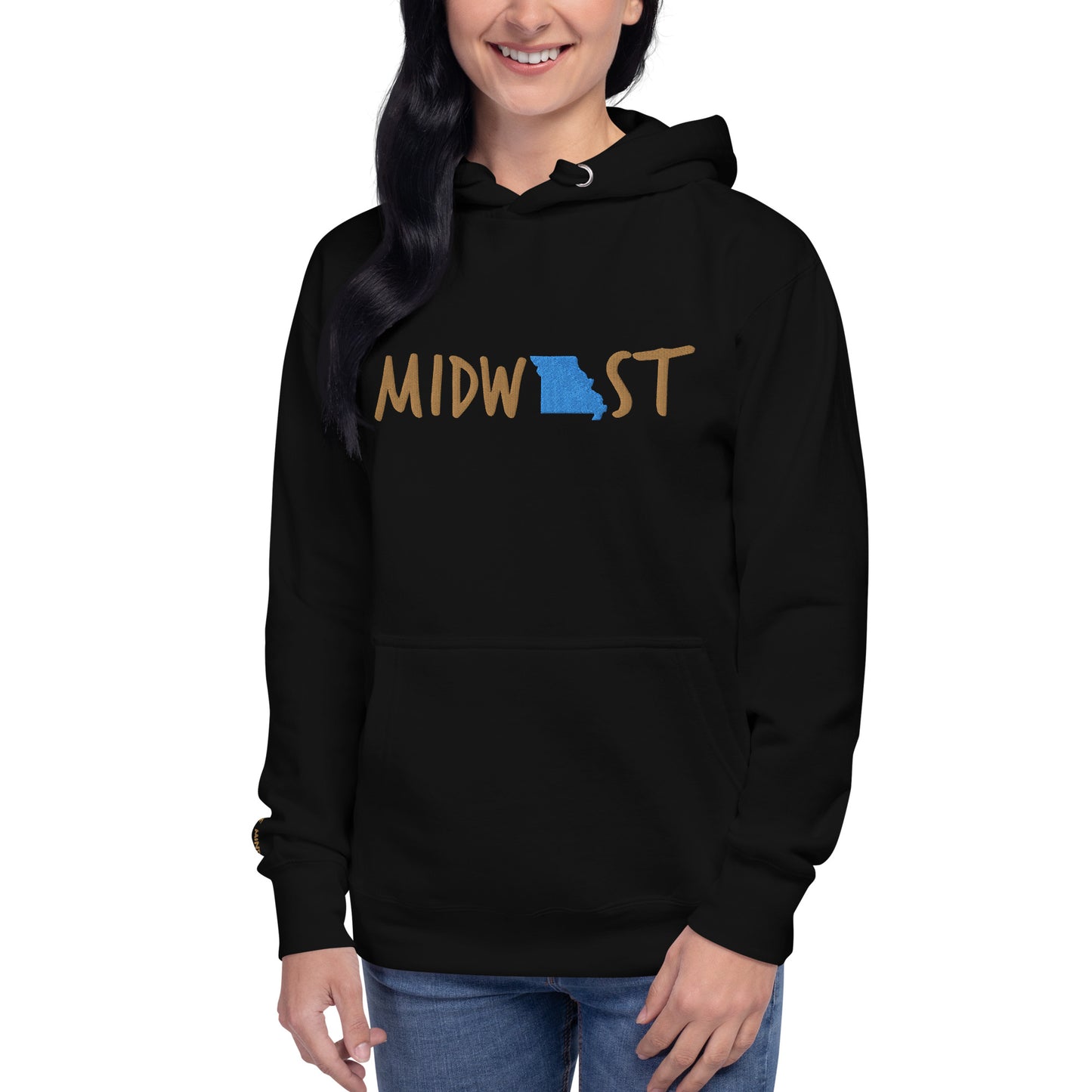 Missouri Midwest 'Love This' Embroidered Unisex Hoodie