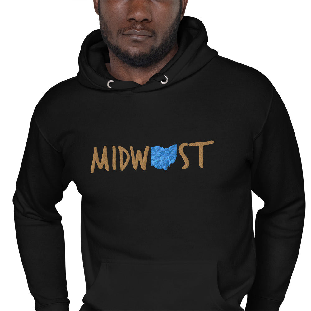 Ohio Midwest 'Love This' Embroidered Unisex Hoodie