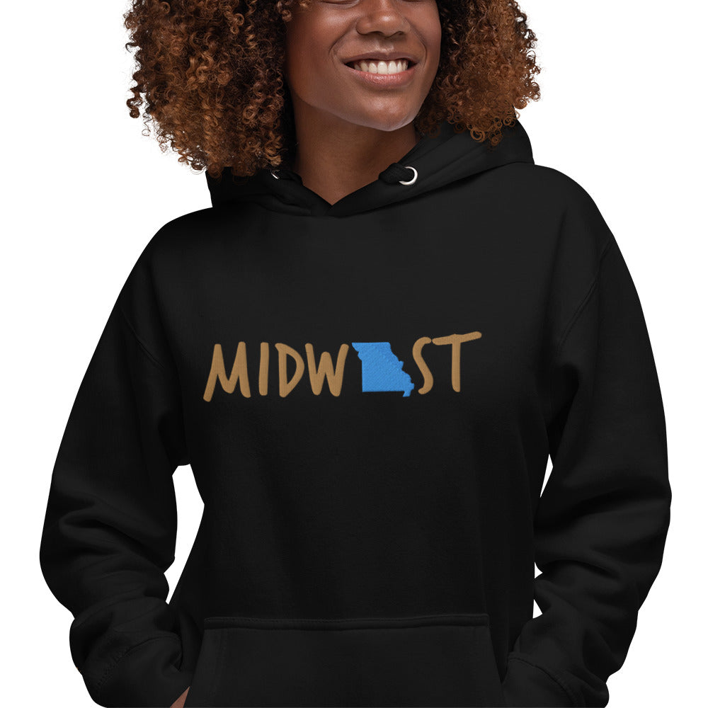 Missouri Midwest 'Love This' Embroidered Unisex Hoodie