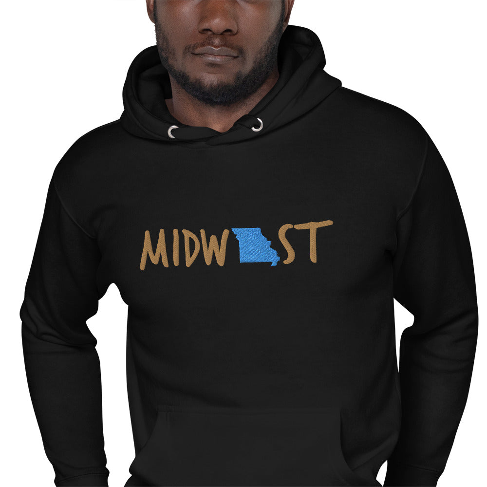 Missouri Midwest 'Love This' Embroidered Unisex Hoodie