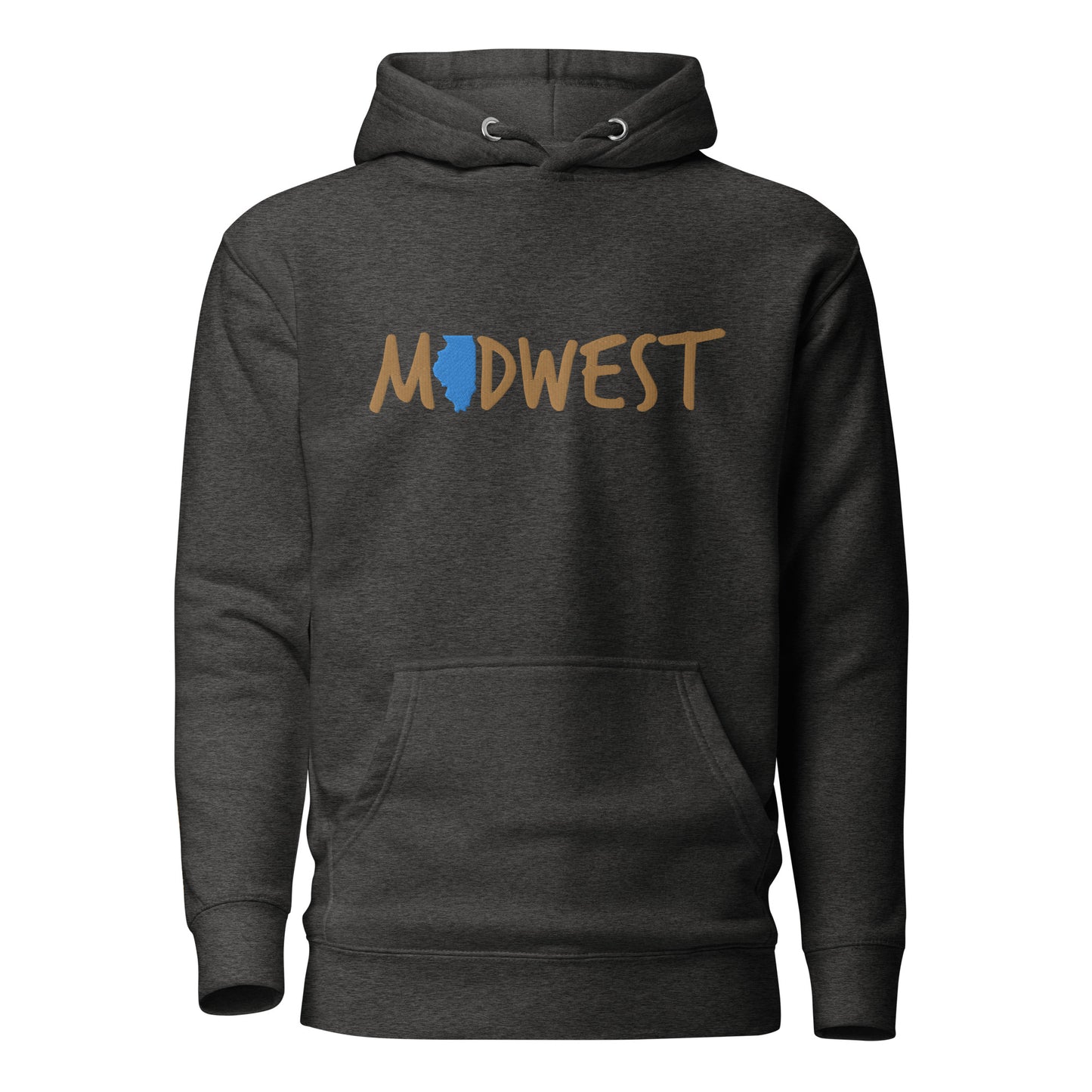 Illinois Midwest 'Love This' Embroidered Unisex Hoodie