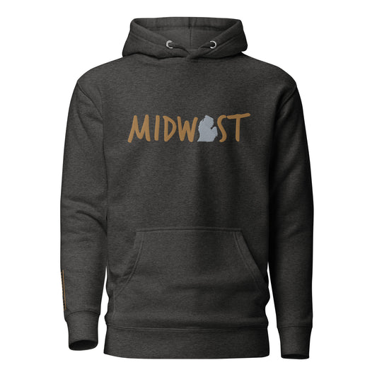 Midwest Michigan Traverse City Look Sharp Unisex Hoodie